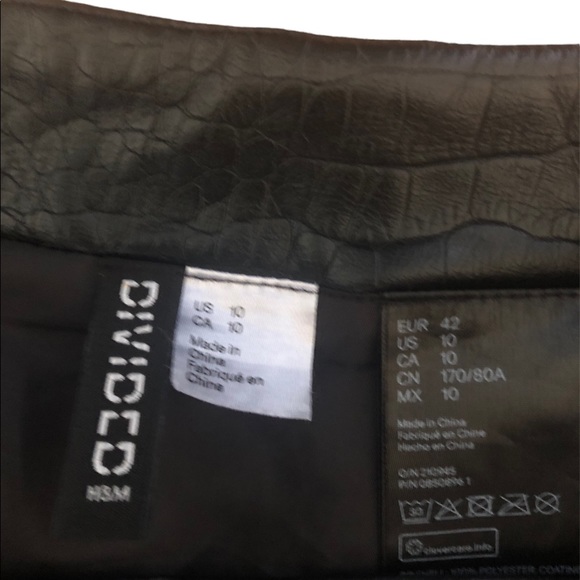 Divided vegan leather Mini size 10 - Picture 3 of 4